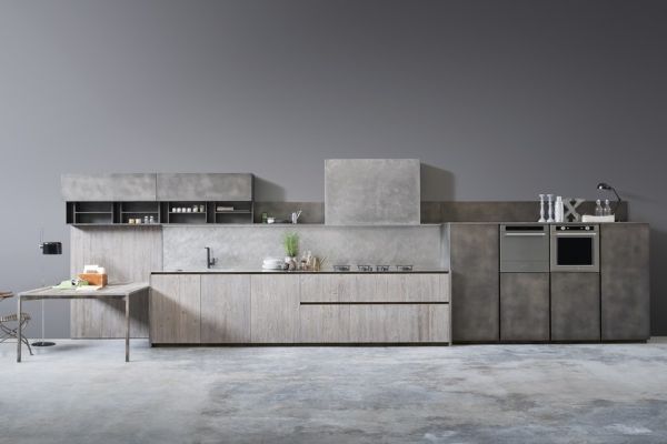 cucine con elementi in ferro