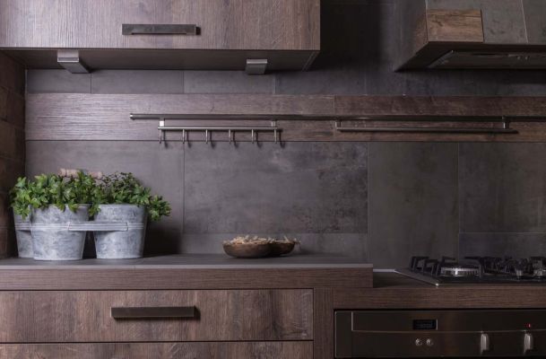 rivestimento in gres per cucina